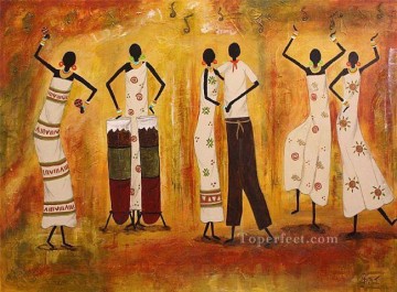  texture Art Painting - Rumba textured African